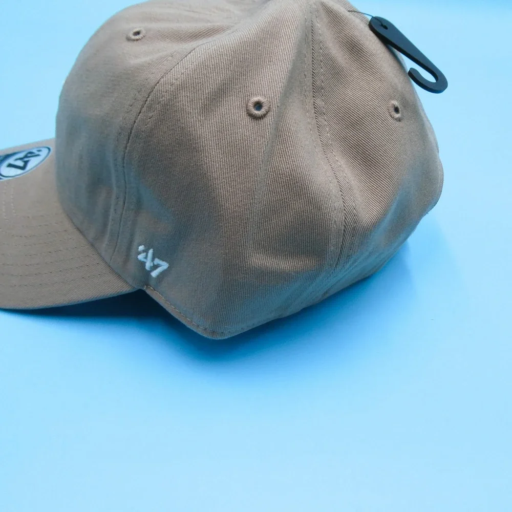 '47 Brand Cap Mens One Size Clean Up Chicago Bulls‎ Tan Embroidered Cotton NBA